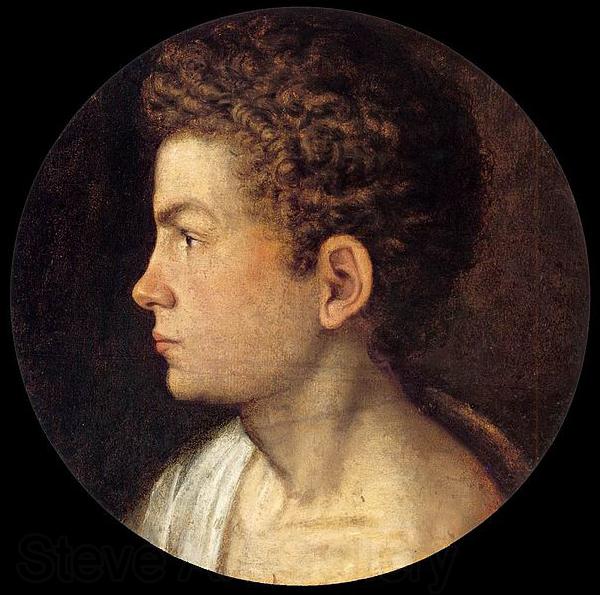 Giovanni Paolo Lomazzo Self-portrait Norge oil painting art